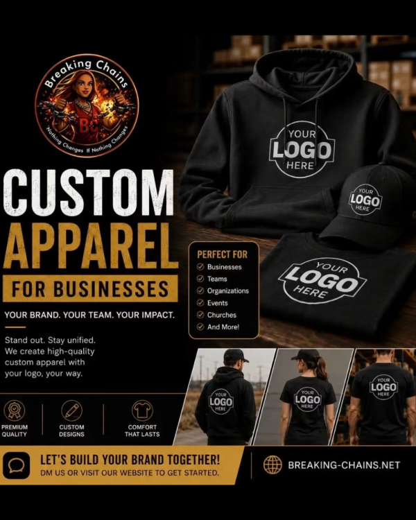 Put your  business logo here. Send us a message to find out about custom orders.