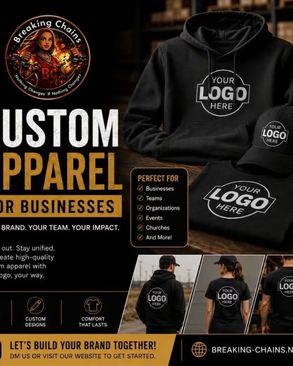 Put your  business logo here. Send us a message to find out about custom orders.