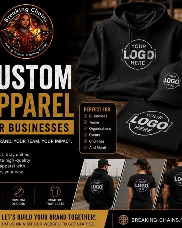 Put your  business logo here. Send us a message to find out about custom orders.